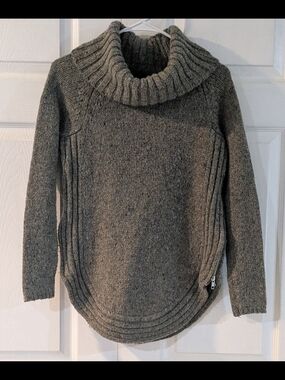 Cynthia Roeley Wool Cowl Neck Sweater